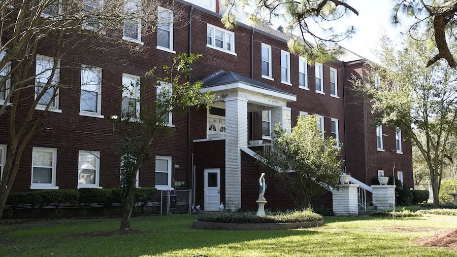 commercial building with new windows