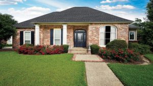 exterior of home with entry door