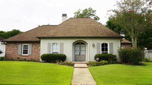 exterior of home with entry door