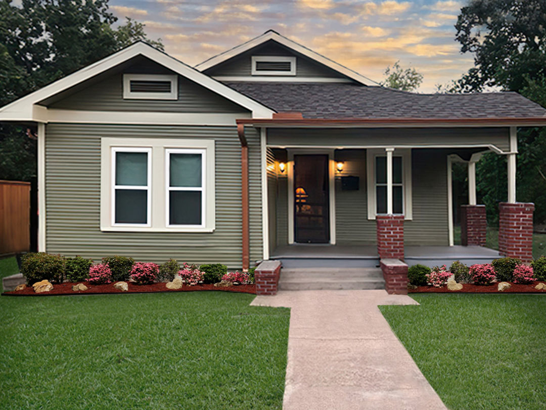 Houston home transformation after