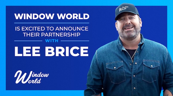 Window World Partners With Country Music Star Lee Brice